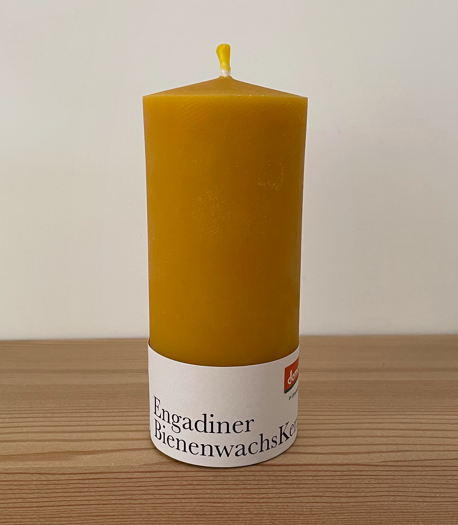 Bienenwachskerze, Bienenwachs, Demeter Bienenwachs, Bergimkerei Guarda
